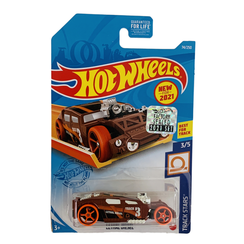 Hot Wheels 2021 Factory Set #74 Lethal Diesel - Brown