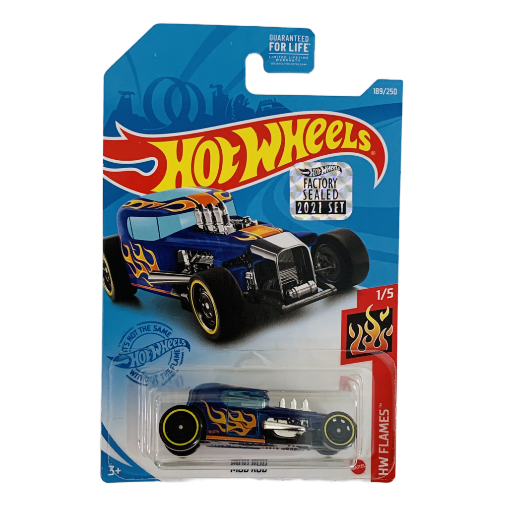 Hot Wheels 2021 Factory Set #189 Mod Rod - Blue