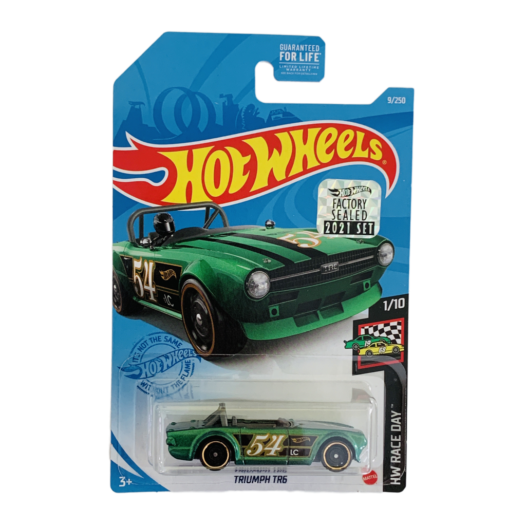 Hot Wheels 2021 Factory Set #9 Triumph TR6 - Green