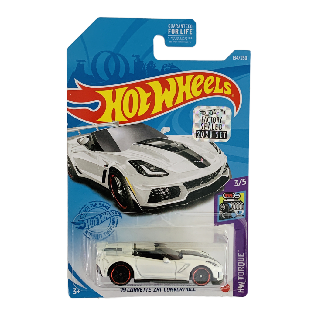 Hot Wheels 2021 Factory Set #134 '19 Corvette ZR1 Convertible