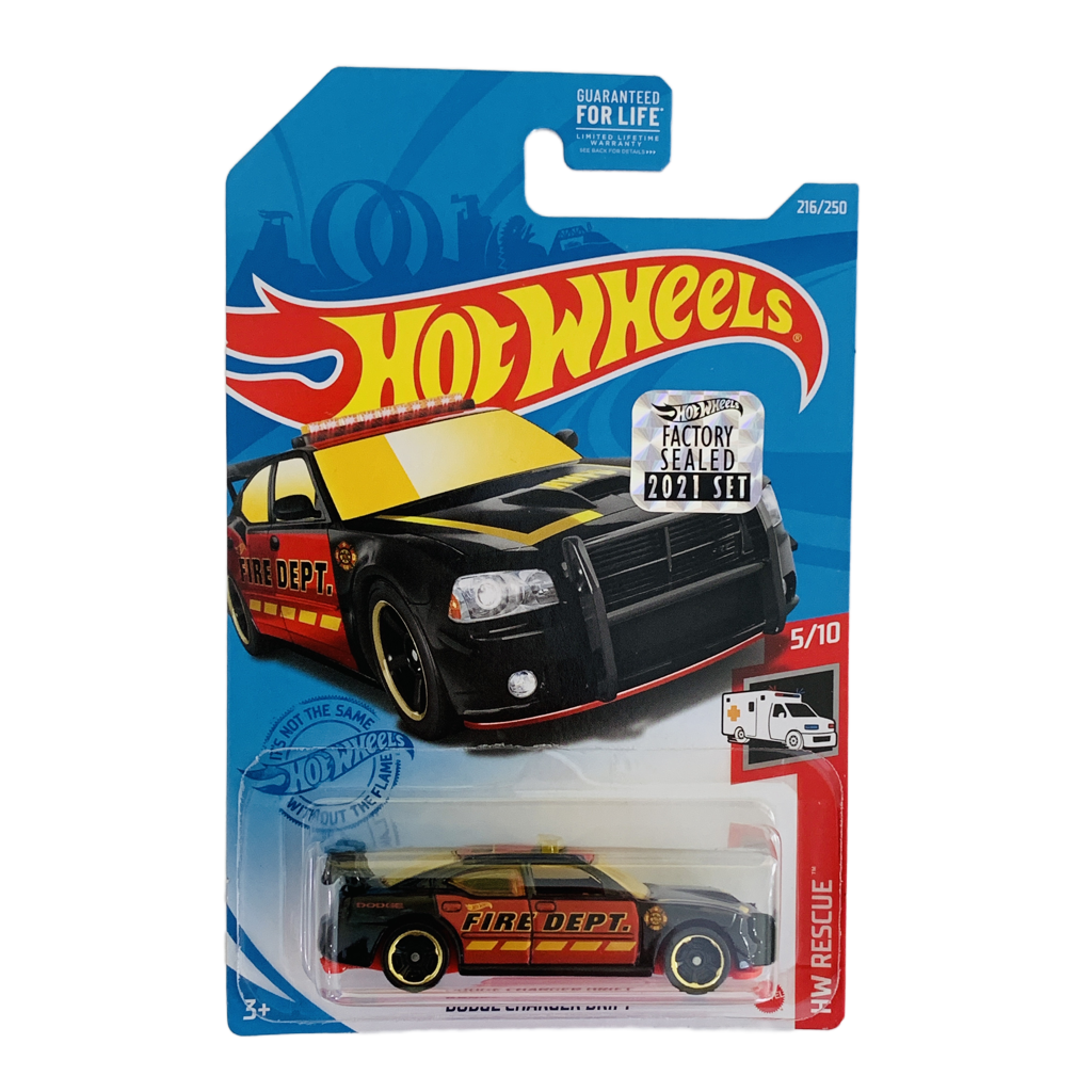 Hot Wheels 2021 Factory Set #216 Dodge Charger Drift