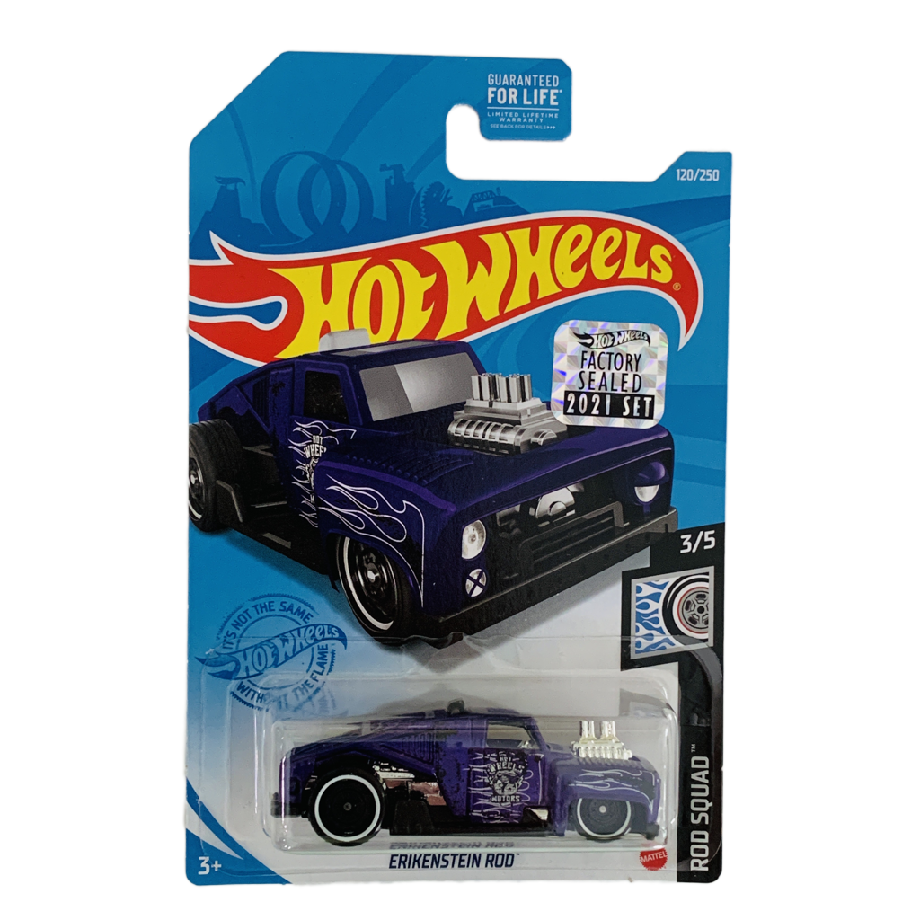 Hot Wheels 2021 Factory Set #120 Erikenstein Rod - Purple