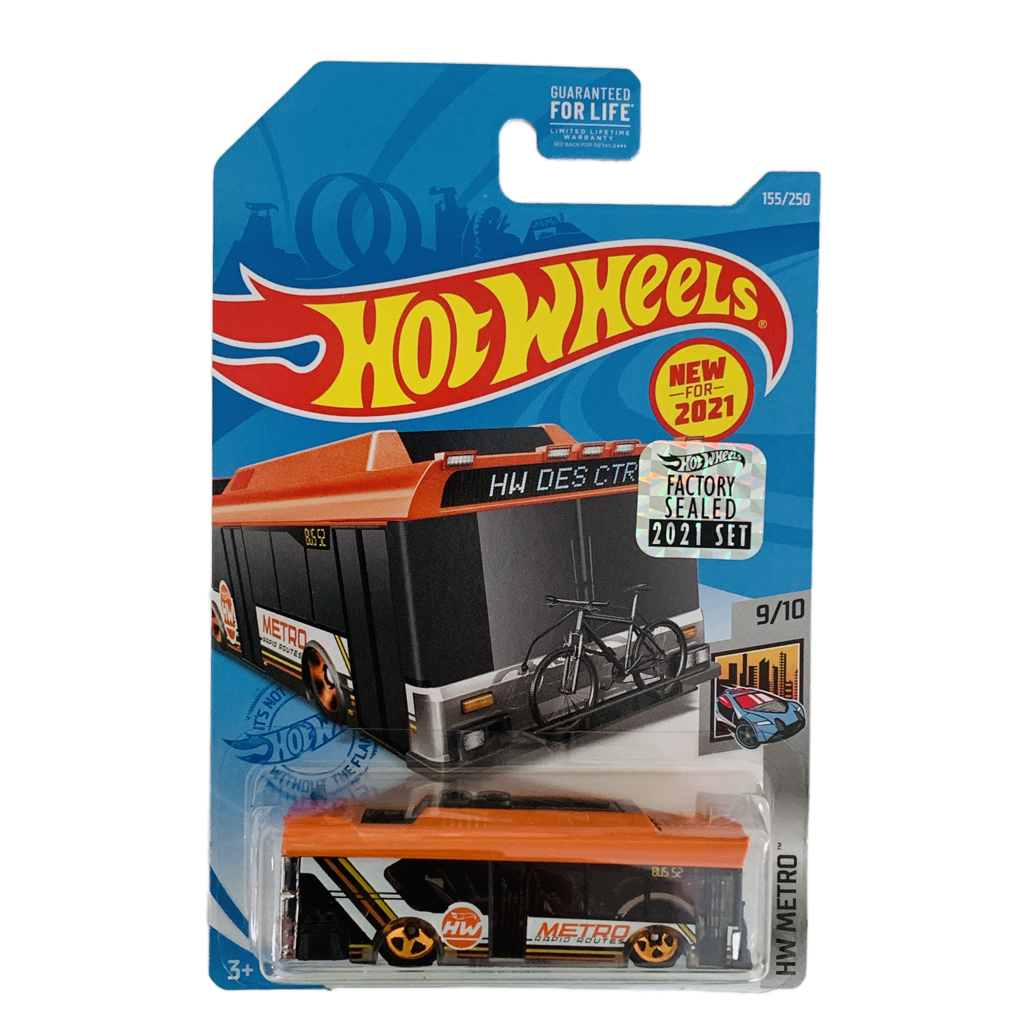 Hot Wheels 2021 Factory Set #155 Ain't Fare - Orange