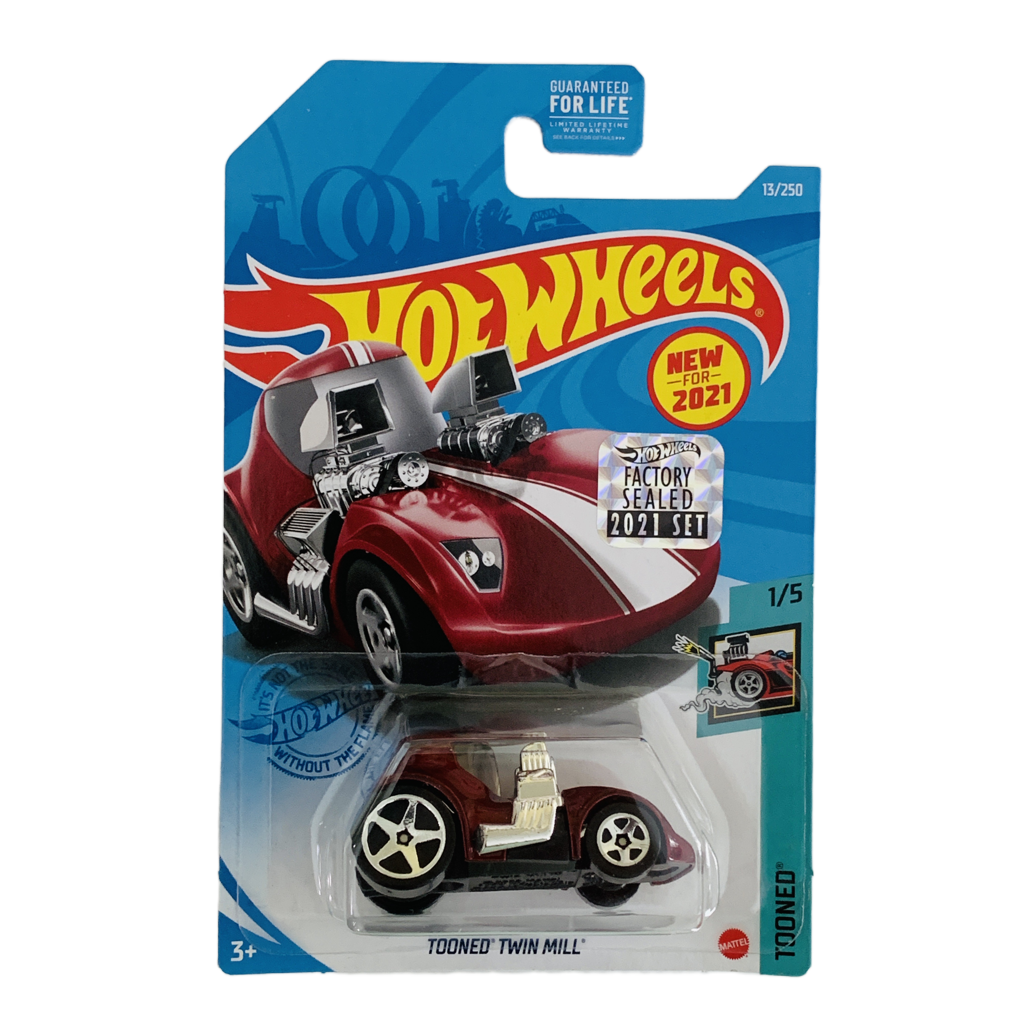 Hot Wheels 2021 Factory Set #13 Tooned Twin Mill - Brown