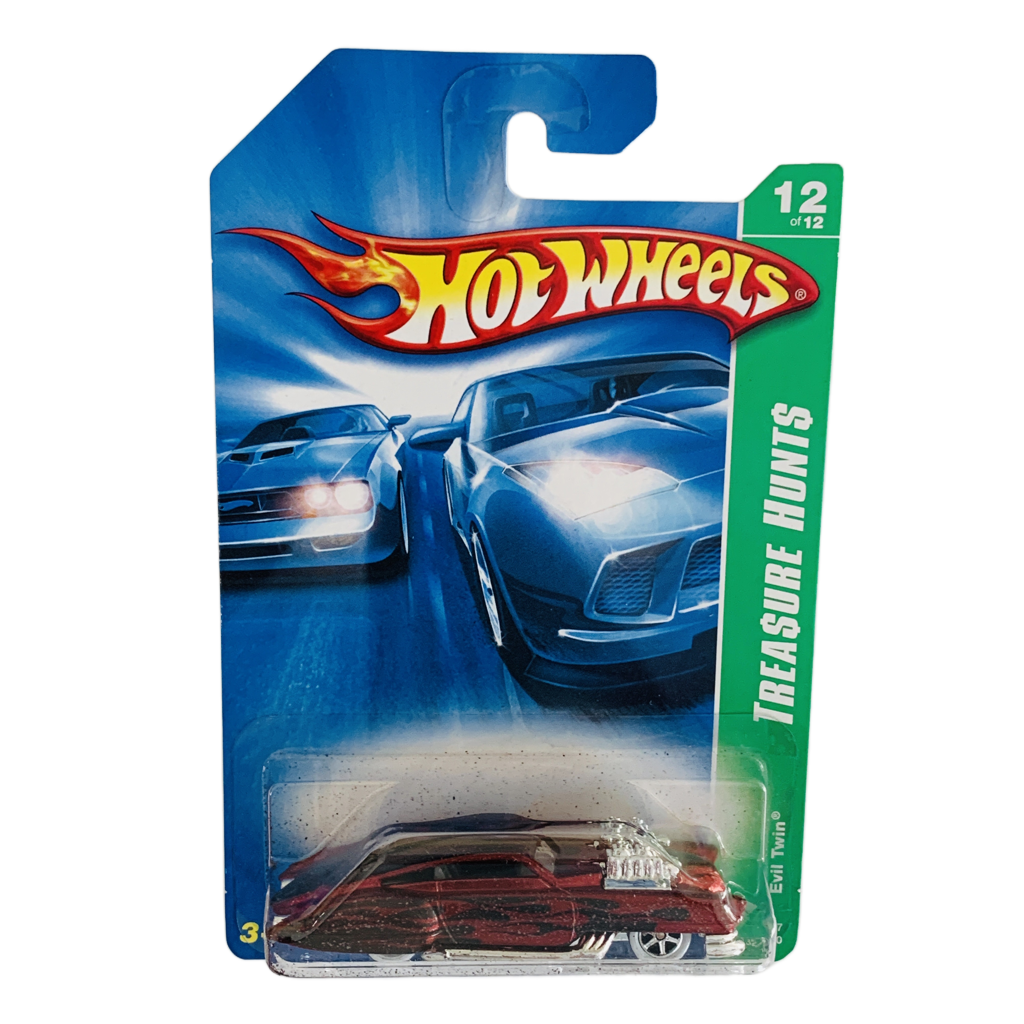 Hot Wheels #132 Evil Twin Super Treasure Hunt - Flaking Paint