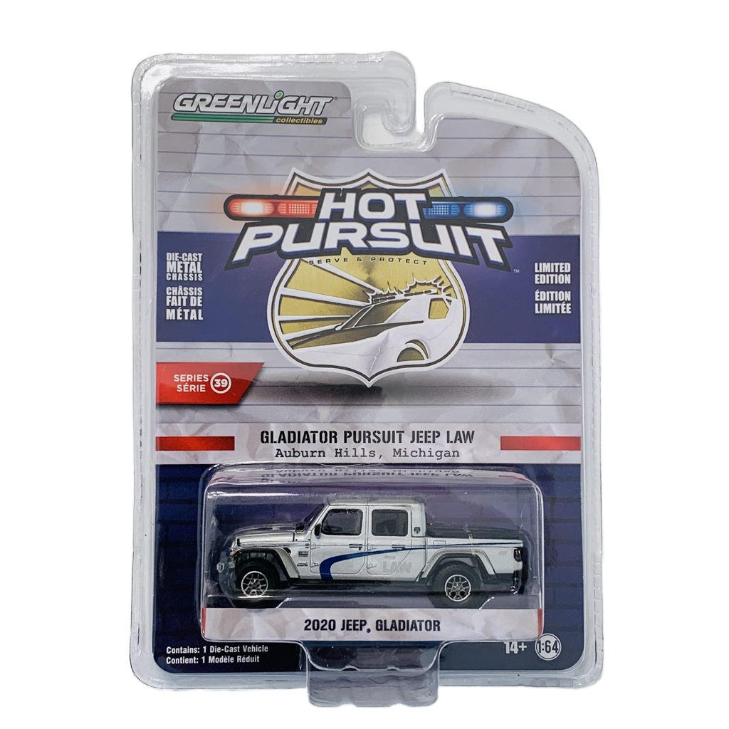 Greenlight Hot Pursuit 2020 Jeep Gladiator