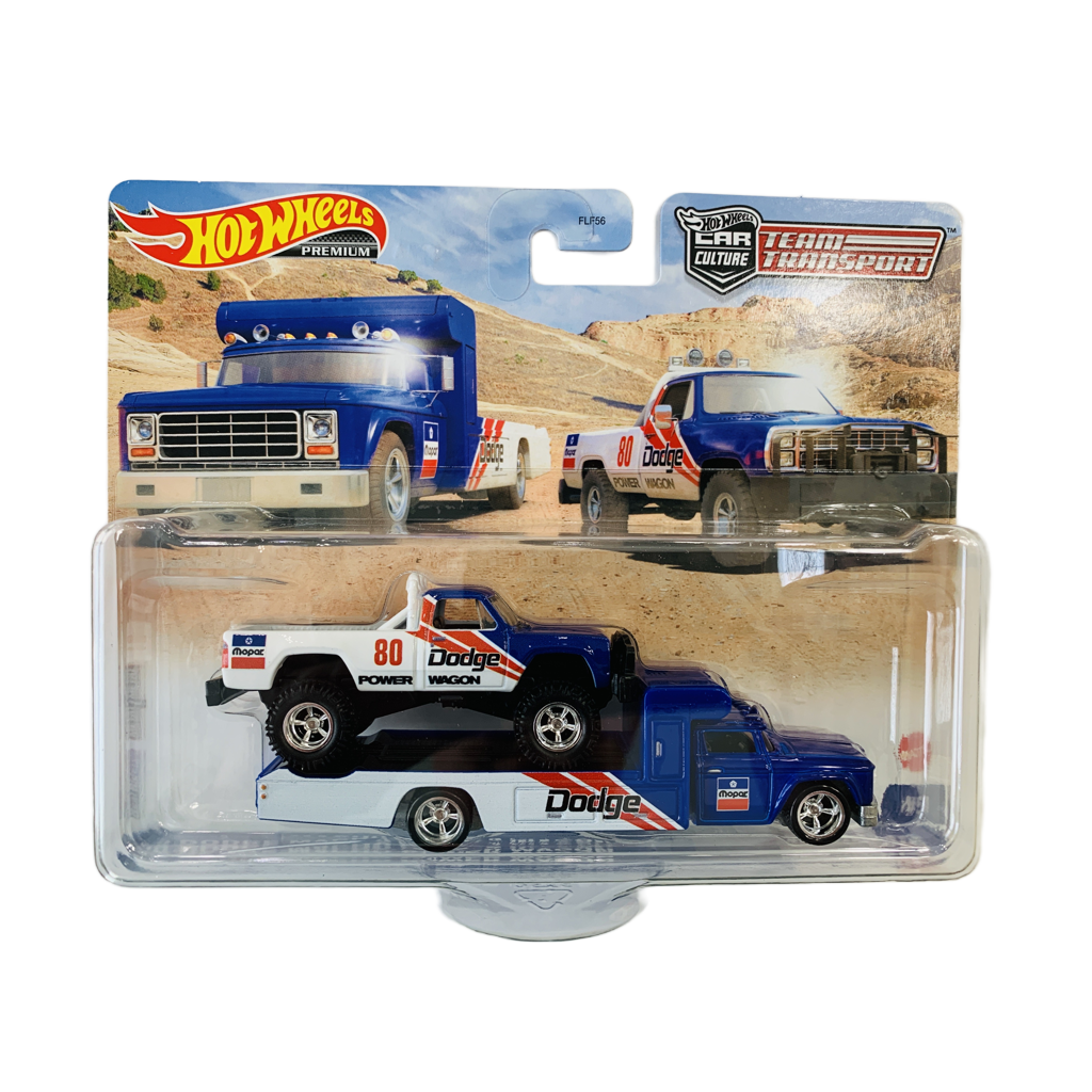 Hot Wheels Team Transport #50 '80 Dodge Macho Power Wagon / Retro Rig