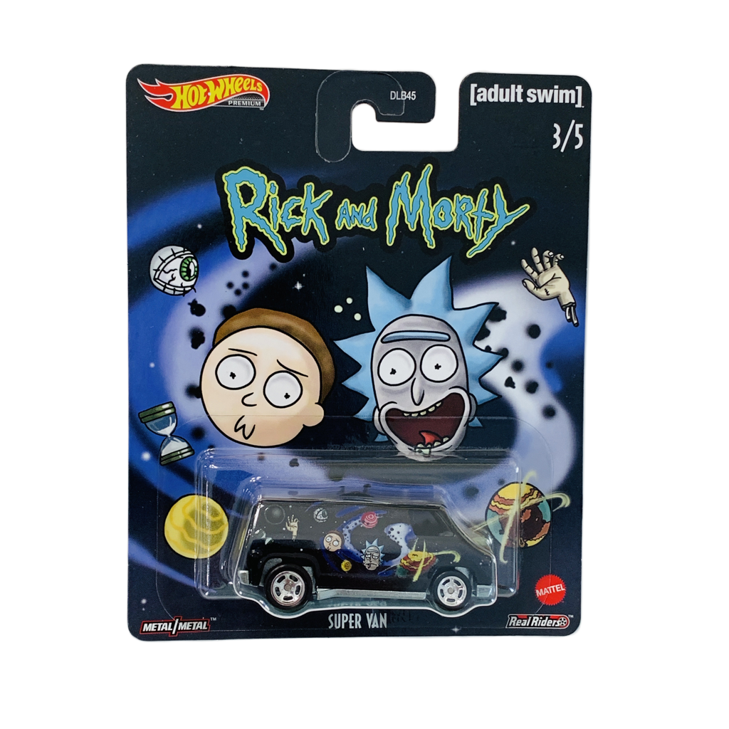 Hot Wheels Rick And Morty Adult Swim Super Van