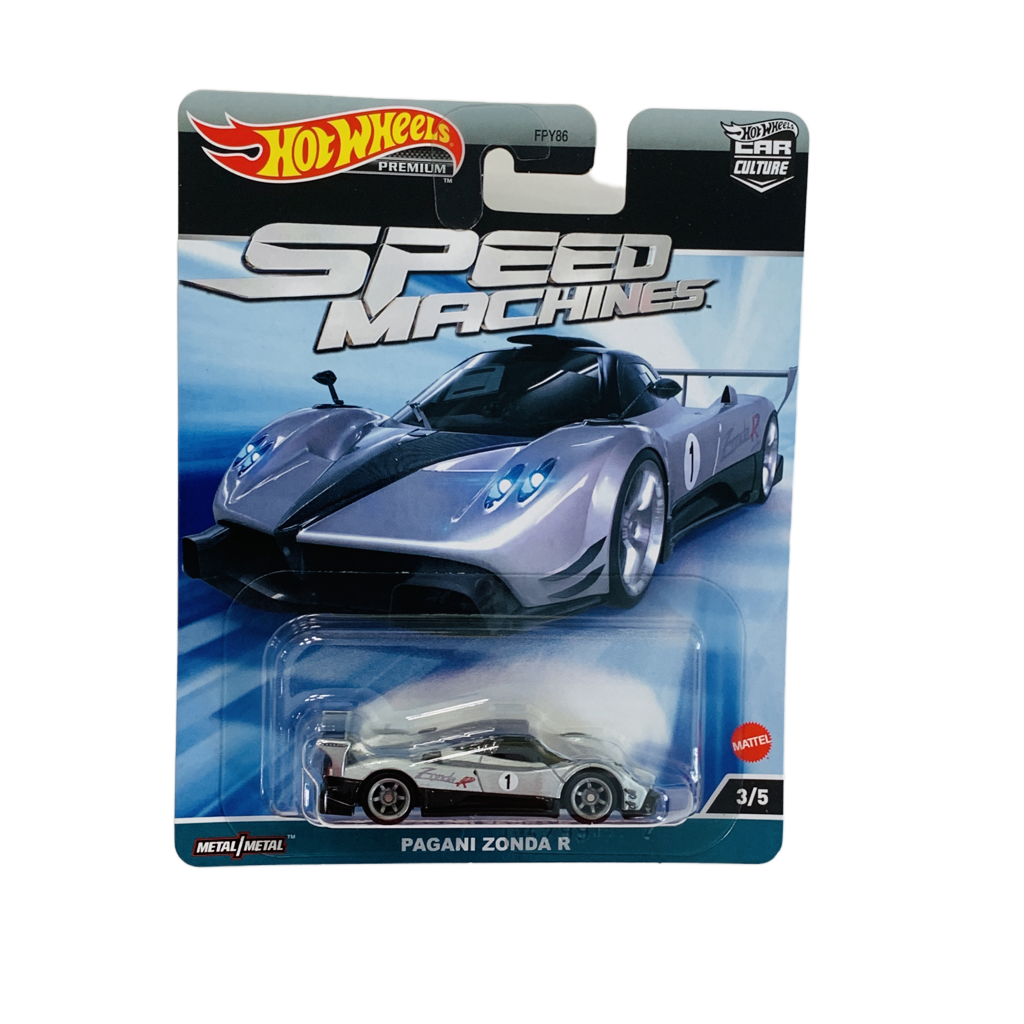 Hot Wheels Premium Car Culture Speed Machines Pagani Zonda R