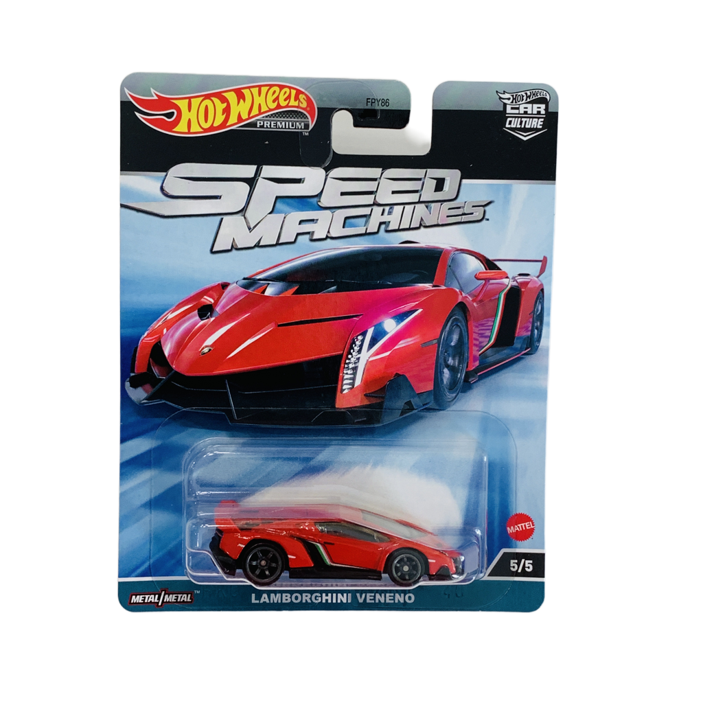 Hot Wheels Premium Car Culture Speed Machines Lamborghini Veneno