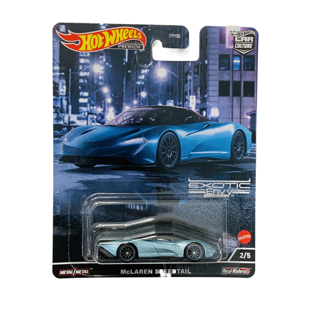 Hot Wheels Premium Exotic Envy McLaren Speedtail