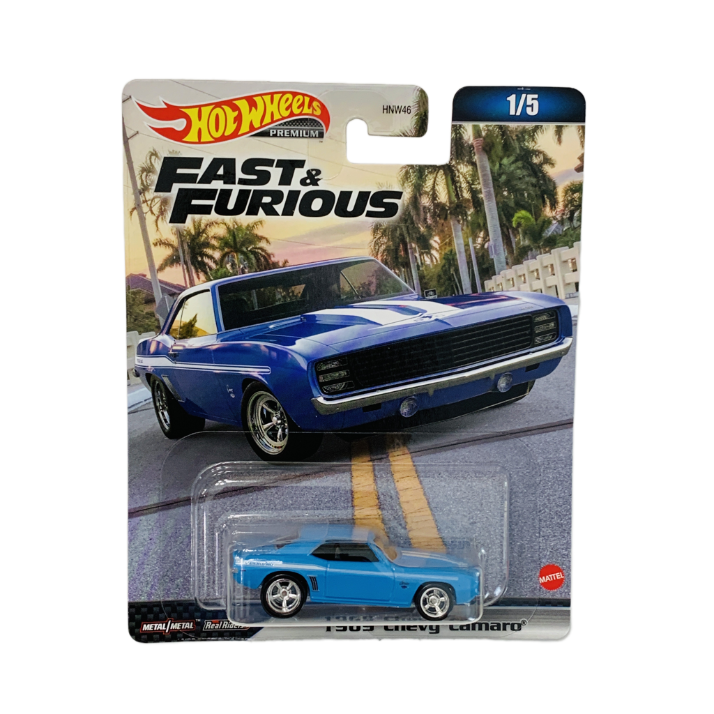 Hot Wheels Premium 2 Fast 2 Furious '69 Chevy Camaro