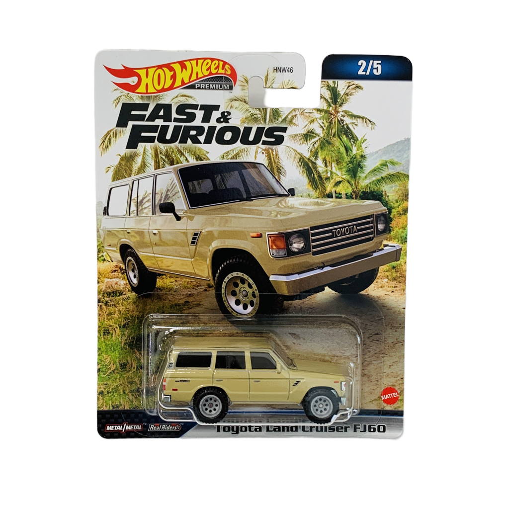 Hot Wheels Premium Fast & Furious Hobbs & Shaw Toyota Land Cruiser FJ60