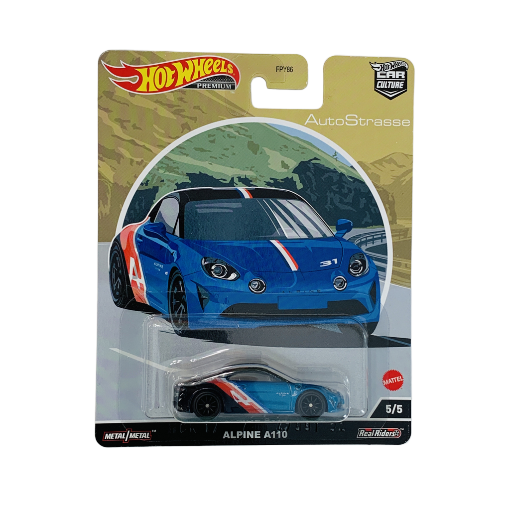 Hot Wheels Premium Auto Strasse Alpine A110