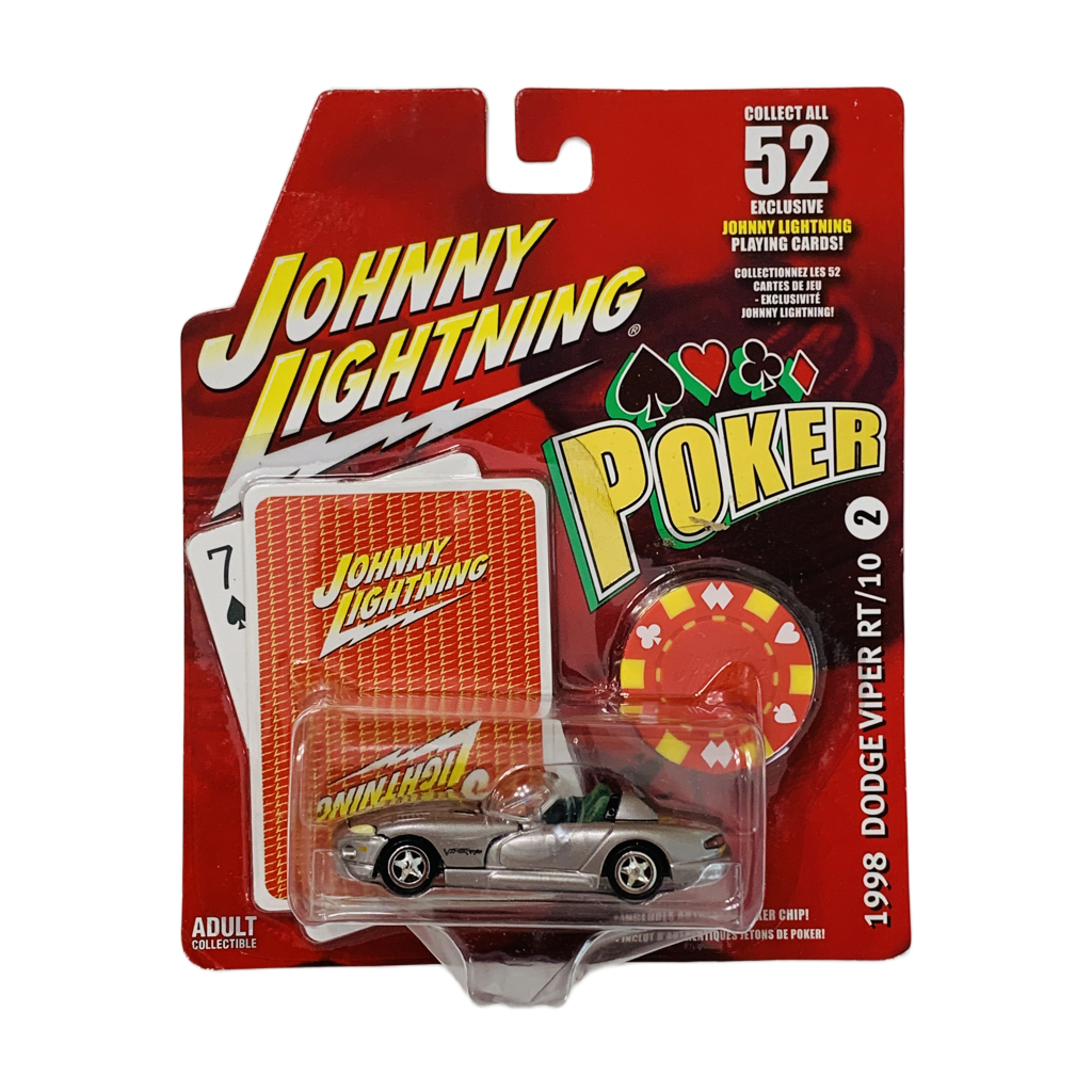 Johnny Lightning Poker Series 1998 Dodge Viper RT/10