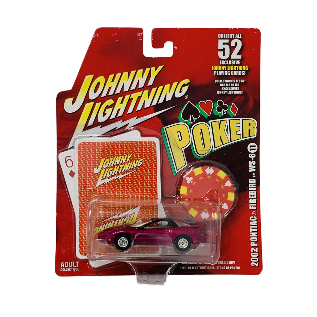 Johnny Lightning Poker Series 2002 Pontiac Firebird WS-6