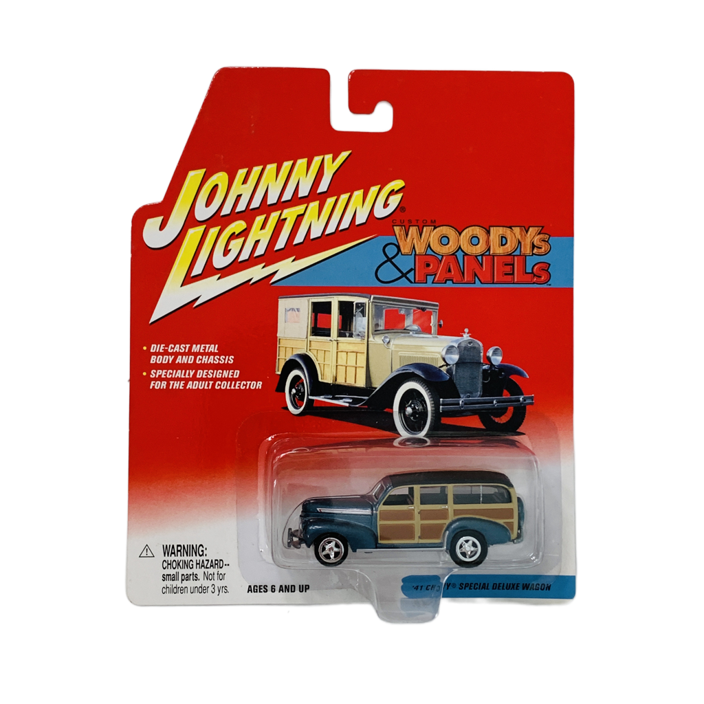 Johnny Lightning Woodys & Panels '41 Chevy Special Deluxe Wagon