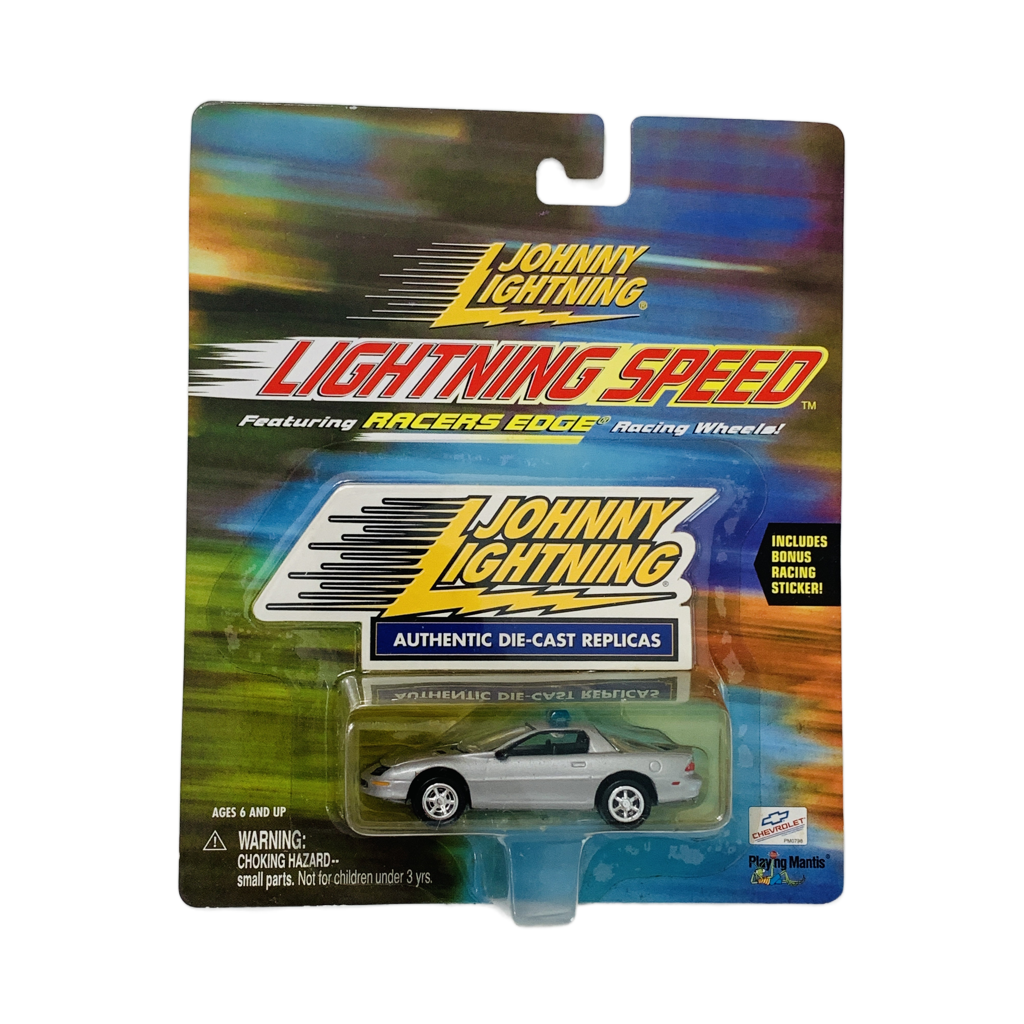 Johnny Lightning Lightning Speed 1997 Camaro - Yellowed Blister