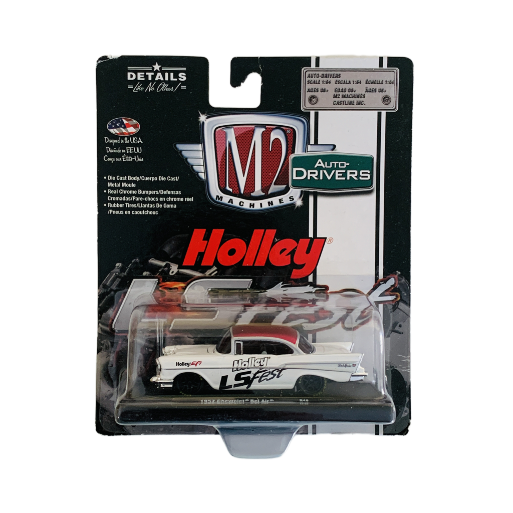 M2 Machines Auto-Drivers Holley 1957 Chevrolet Bel Air R48