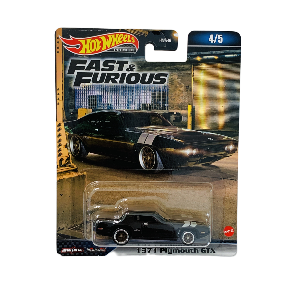 Hot Wheels Premium Fast & Furious The Fate Of The Furious 1971 Plymouth GTX