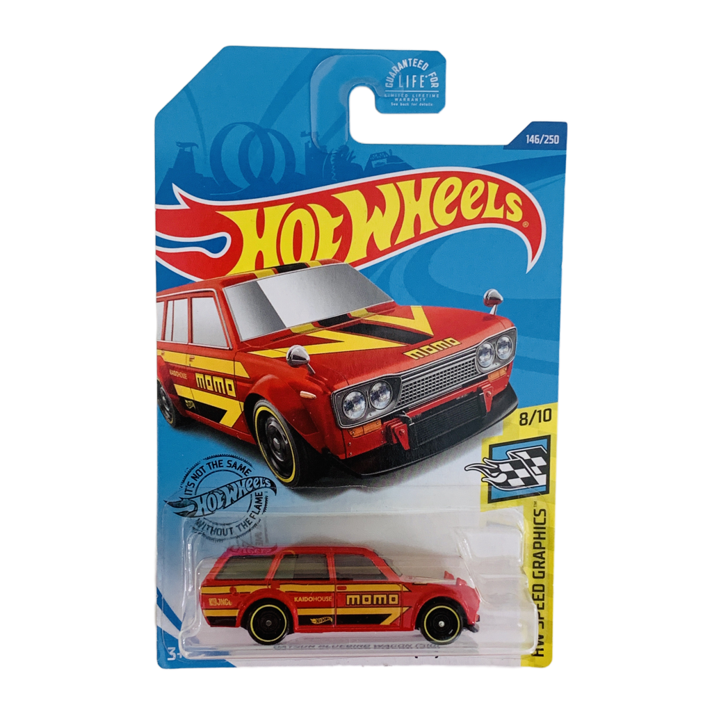 Hot Wheels #146 Datsun Bluebird Wagon (510)