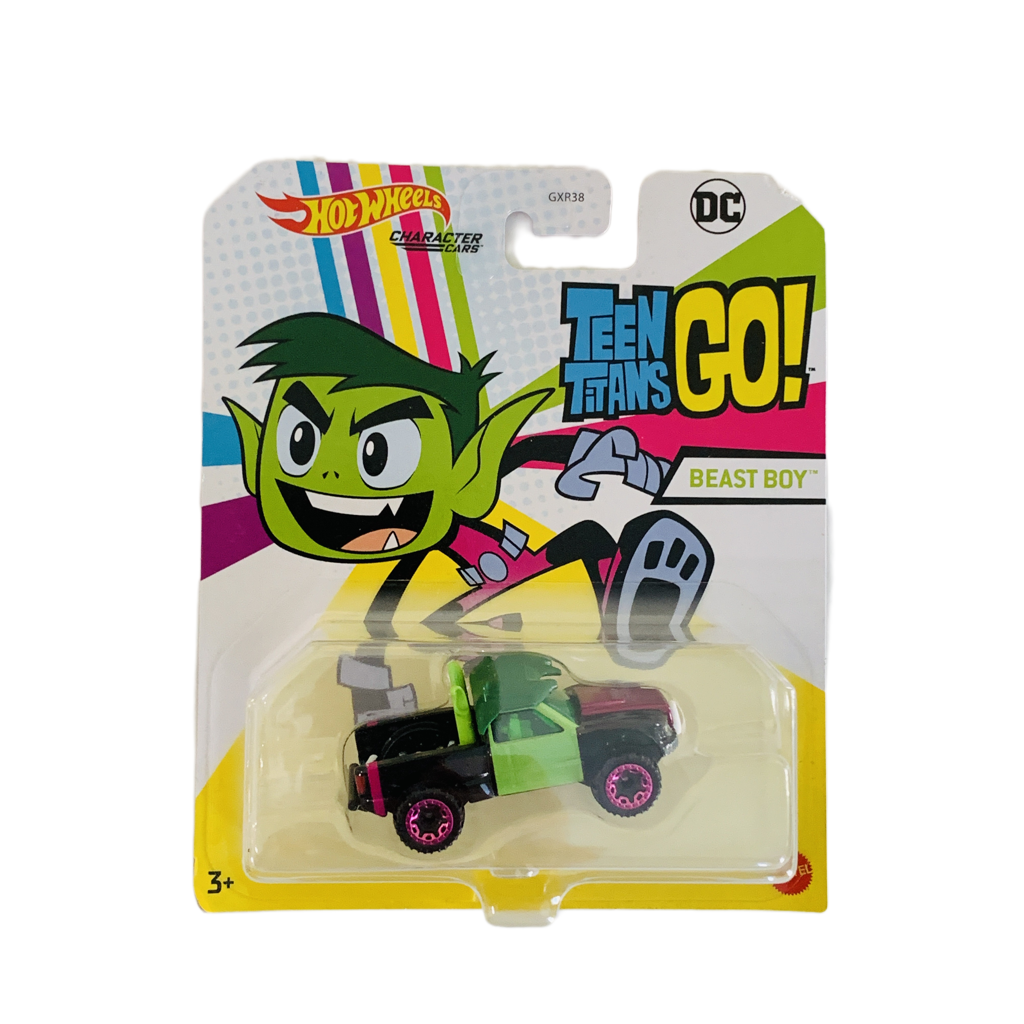 Hot Wheels Character Cars Teen Titans Go Beast Boy