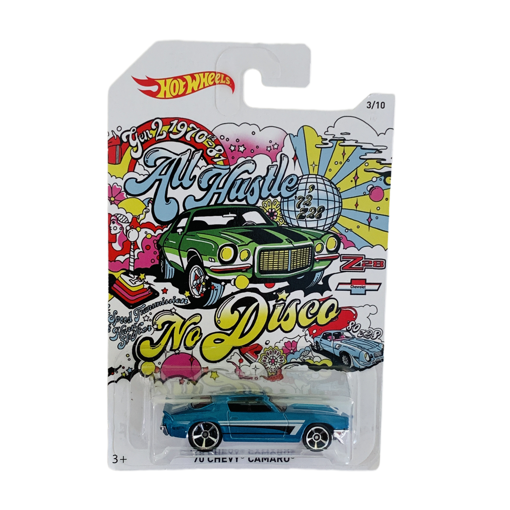 Hot Wheels All Hustle No Disco '70 Chevy Camaro