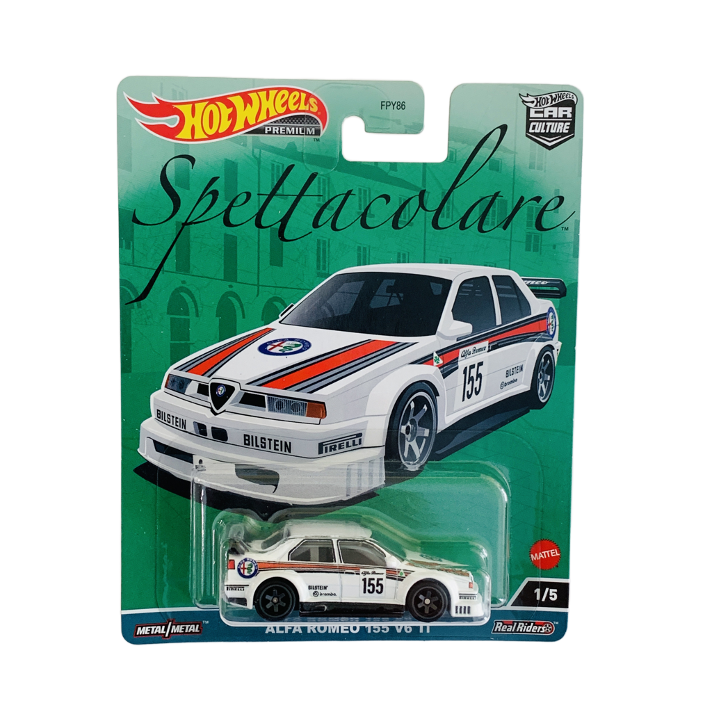 Hot Wheels Premium Spettacolare Alfa Romeo 155 V6 Ti