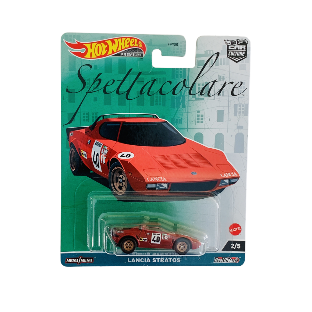 Hot Wheels Premium Spettacolare Lancia Stratos