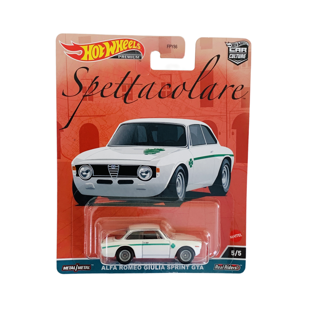 Hot Wheels Premium Spettacolare Alfa Romeo Giulia Sprint GTA