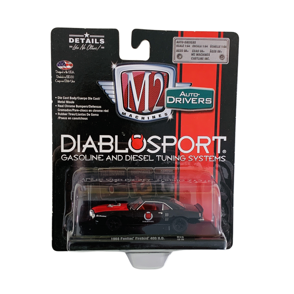 M2 Machines Auto-Drivers Diablosport 1968 Pontiac Firebird 400 H.O. R56