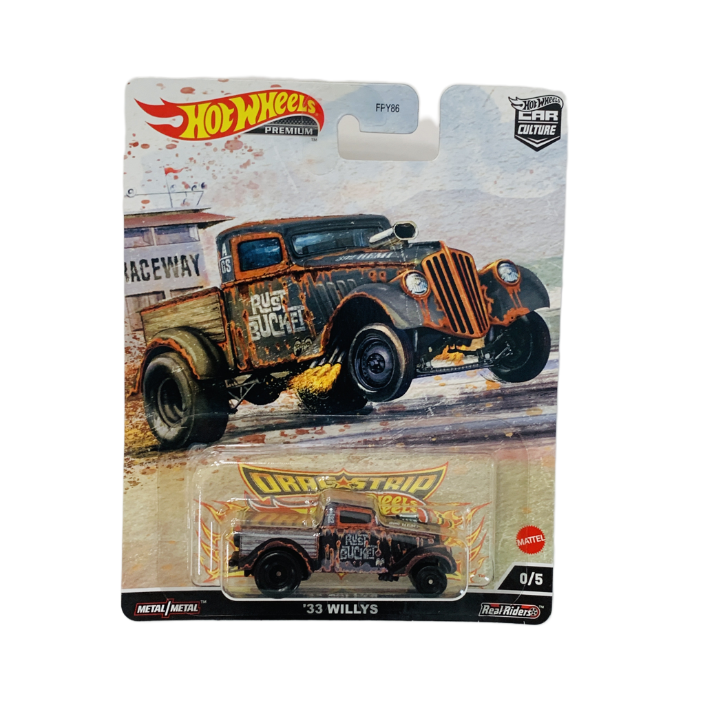 Hot Wheels Premium Drag Strip Demons '33 Willys Chase