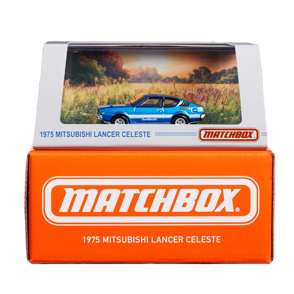 Matchbox Collectors 1975 Mitsubishi Lancer Celeste