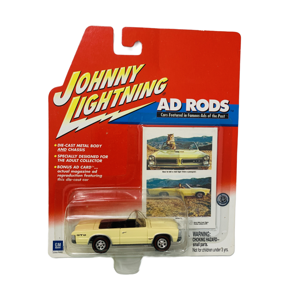 Johnny Lightning Ad Rods 1965 Pontiac GTO Convertible