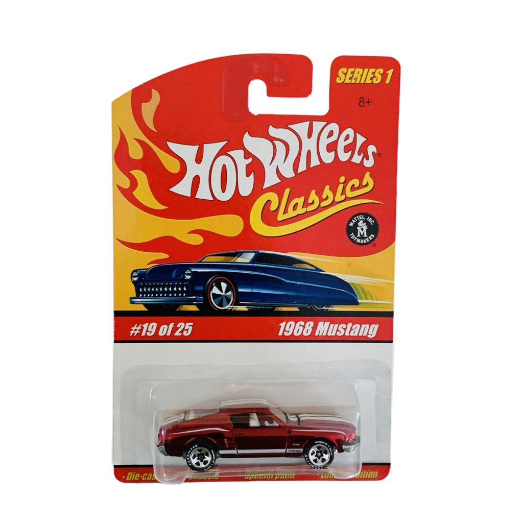 Hot Wheels Classics Series 1 1968 Mustang - Painted Engine