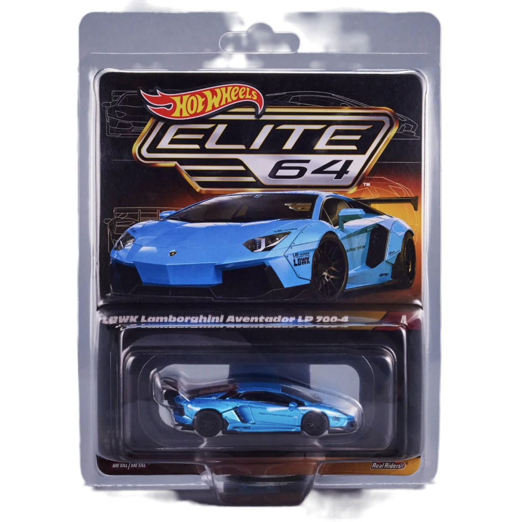 Hot Wheels Redline Club Elite 64 LBWK Lamborghini Aventador LP 700-4