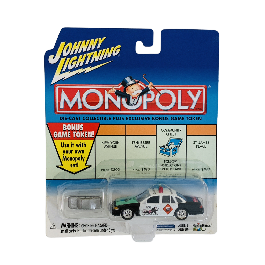 Johnny Lightning Monopoly Go To Jail Crown Victoria