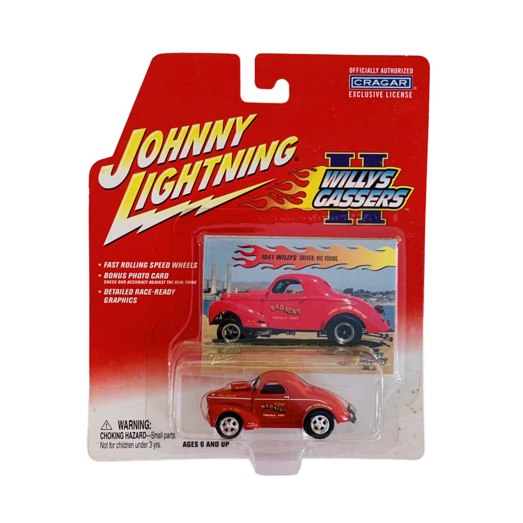 Johnny Lightning Willys Gassers II 1941 Willys Vic Young