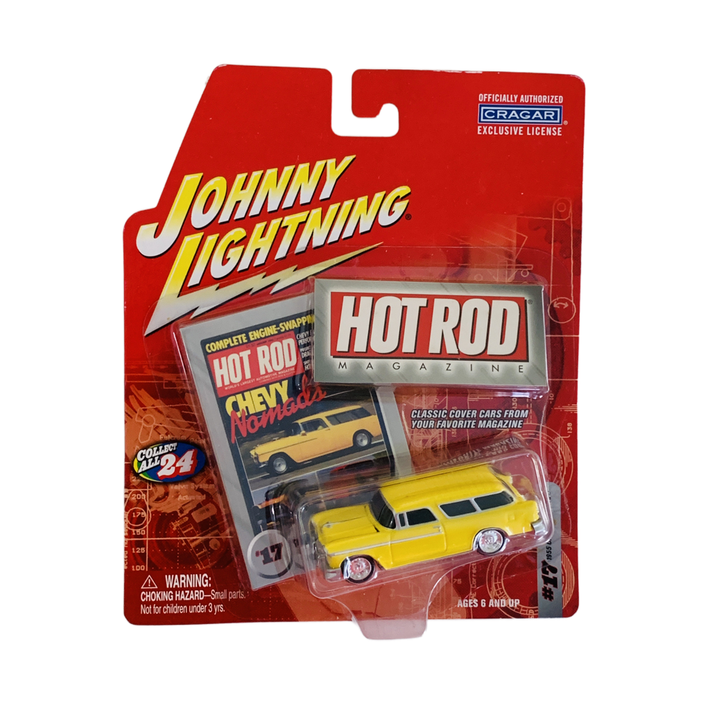 Johnny Lightning Hot Rod Magazine 1955 Chevy Nomad