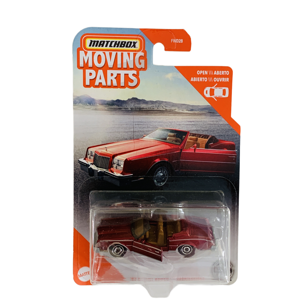 Matchbox Moving Parts '83 Buick Riviera Convertible