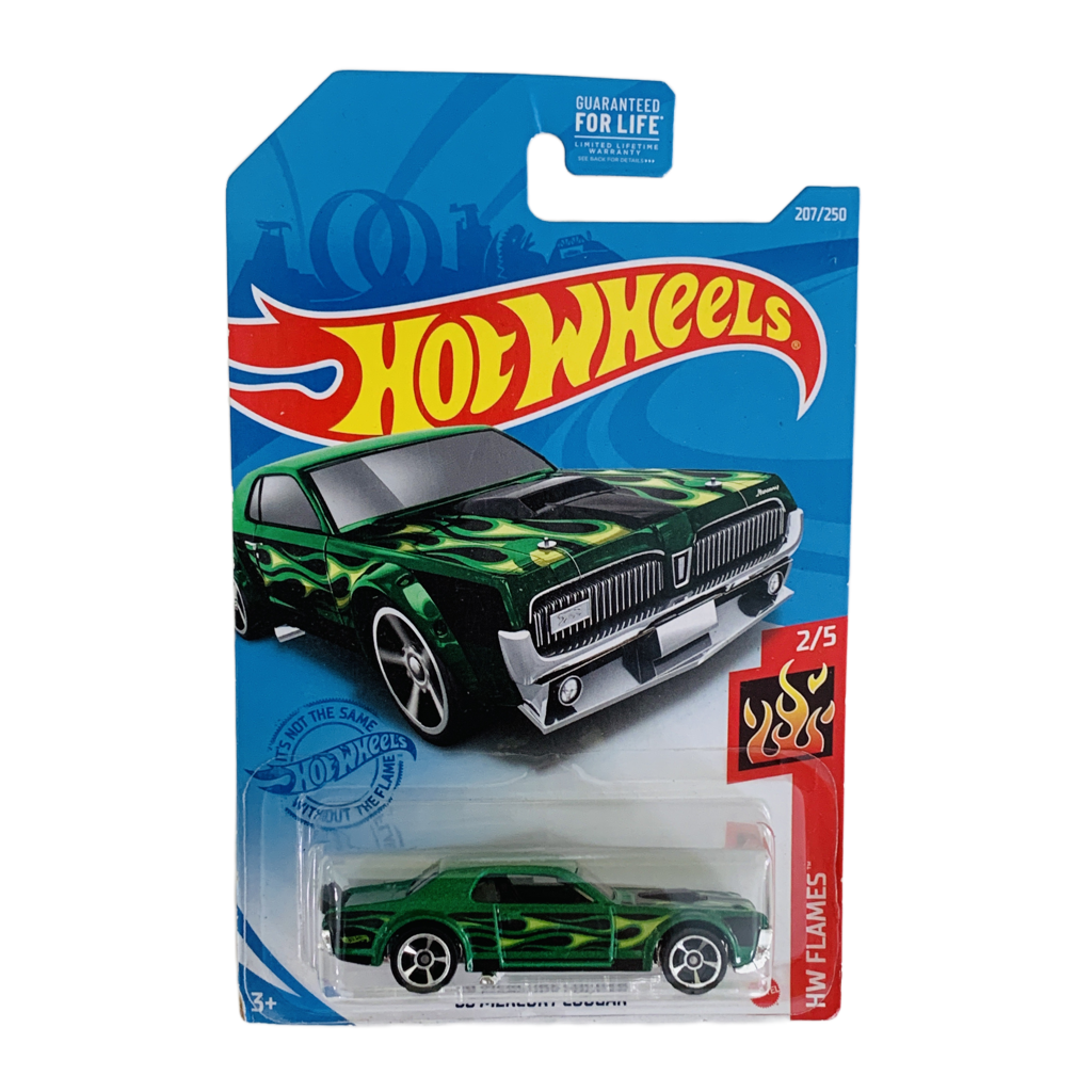 Hot Wheels #207 '68 Mercury Cougar