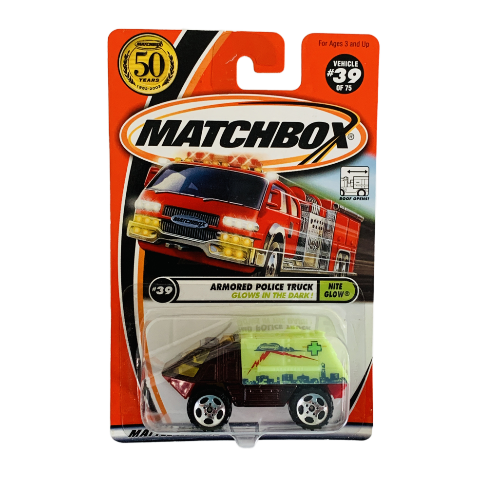 Matchbox #39 Aromred Police Truck