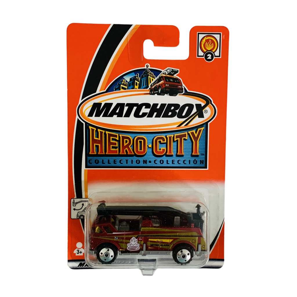 Matchbox #2 Hero City Bucket Fire Truck