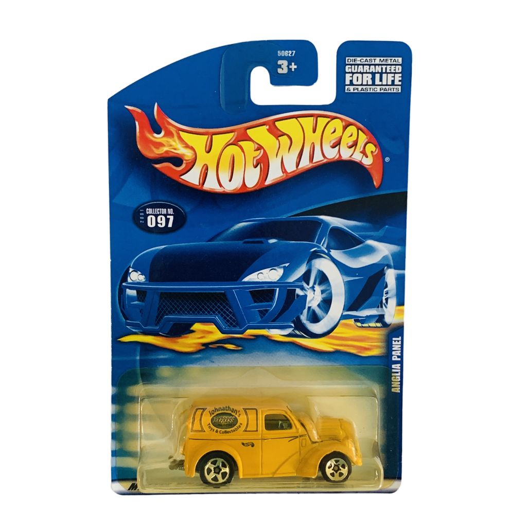 Hot Wheels #097 Anglia Panel - Yellowed Blister