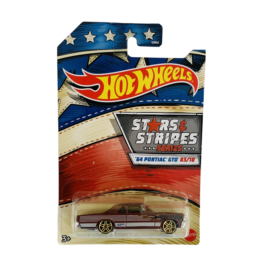 Hot Wheels Stars & Stripes '64 Pontiac GTO