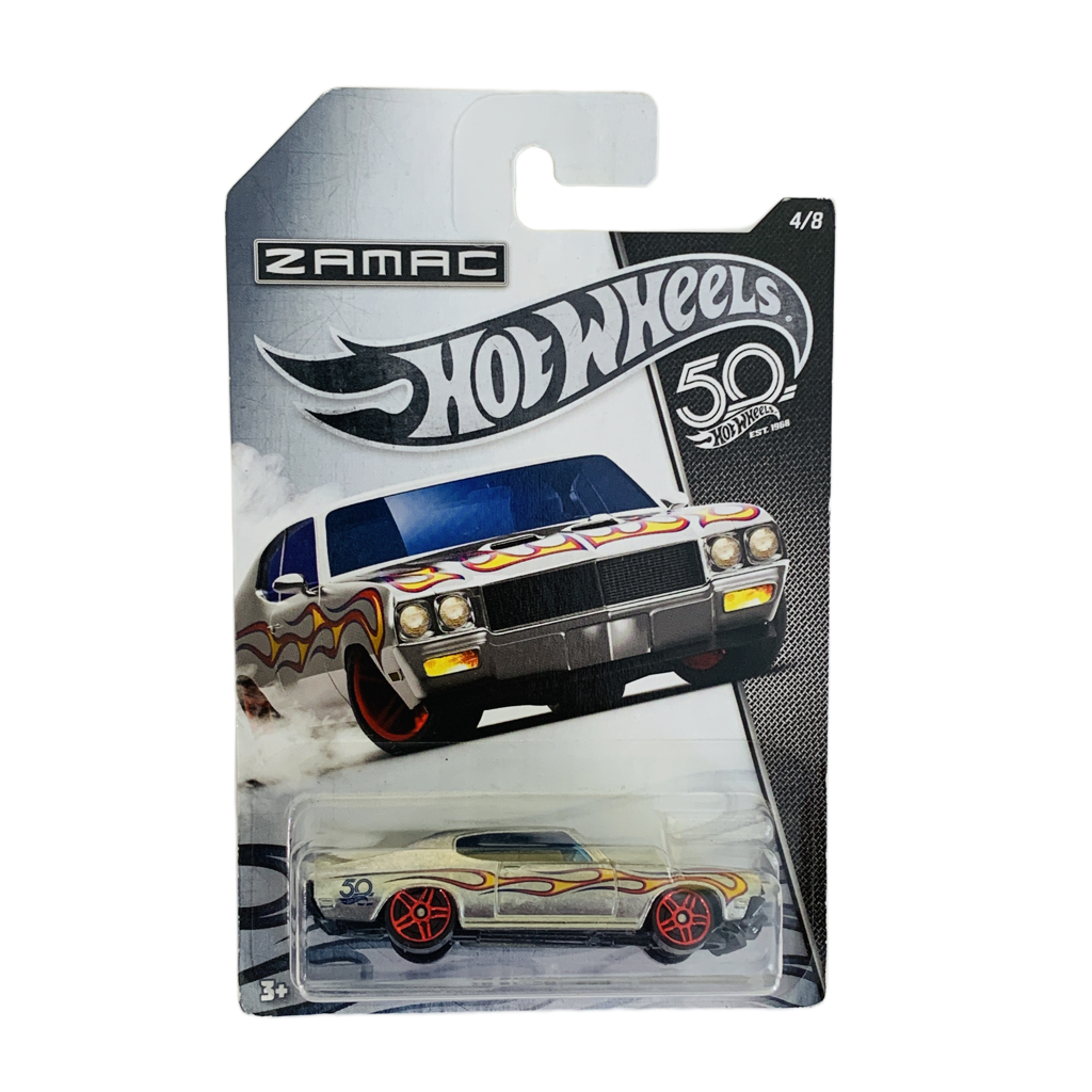 Hot Wheels 50th Anniversary ZAMAC '70 Buick GSX