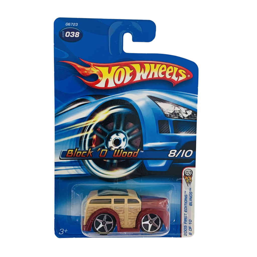 Hot Wheels #038 Blings Block 'O Wood