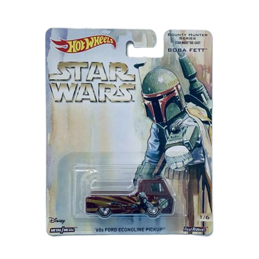 Hot Wheels Star Wars Baba Fett '60s Ford Econoline Pickup