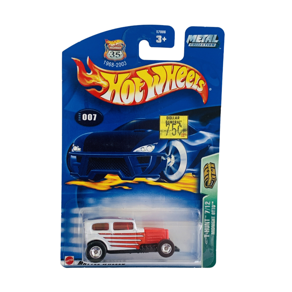 Hot Wheels #007 Midnight Otto Treasure Hunt