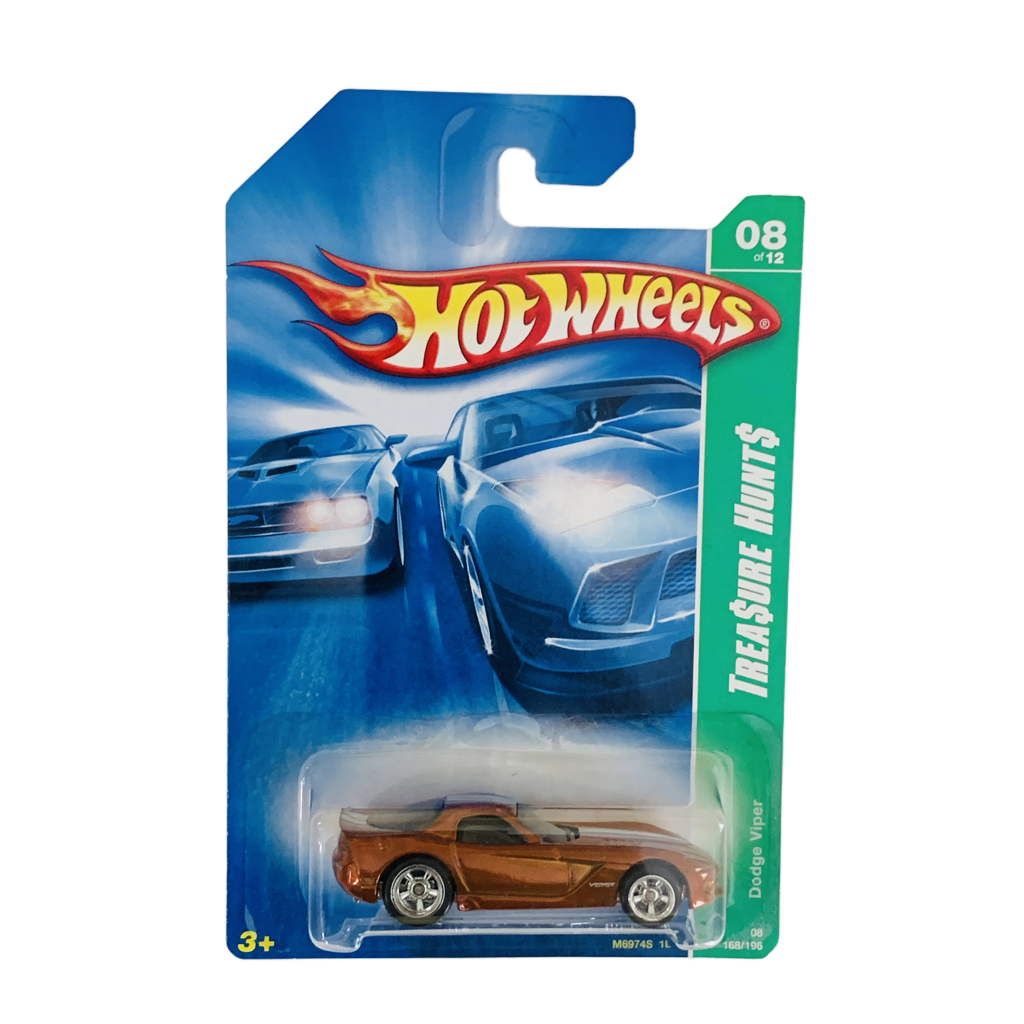 Hot Wheels #168 Dodge Viper Super Treasure Hunt